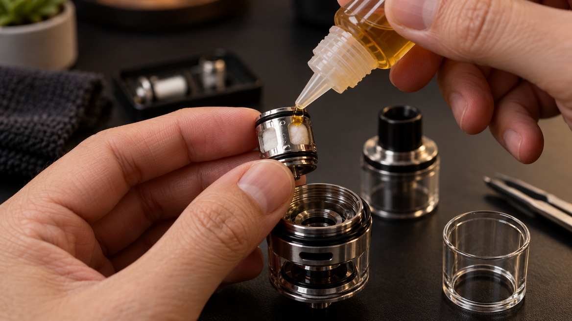 Sub Ohm Vape Setup And Coil Priming Sub Ohm Vape Setup And Coil Priming