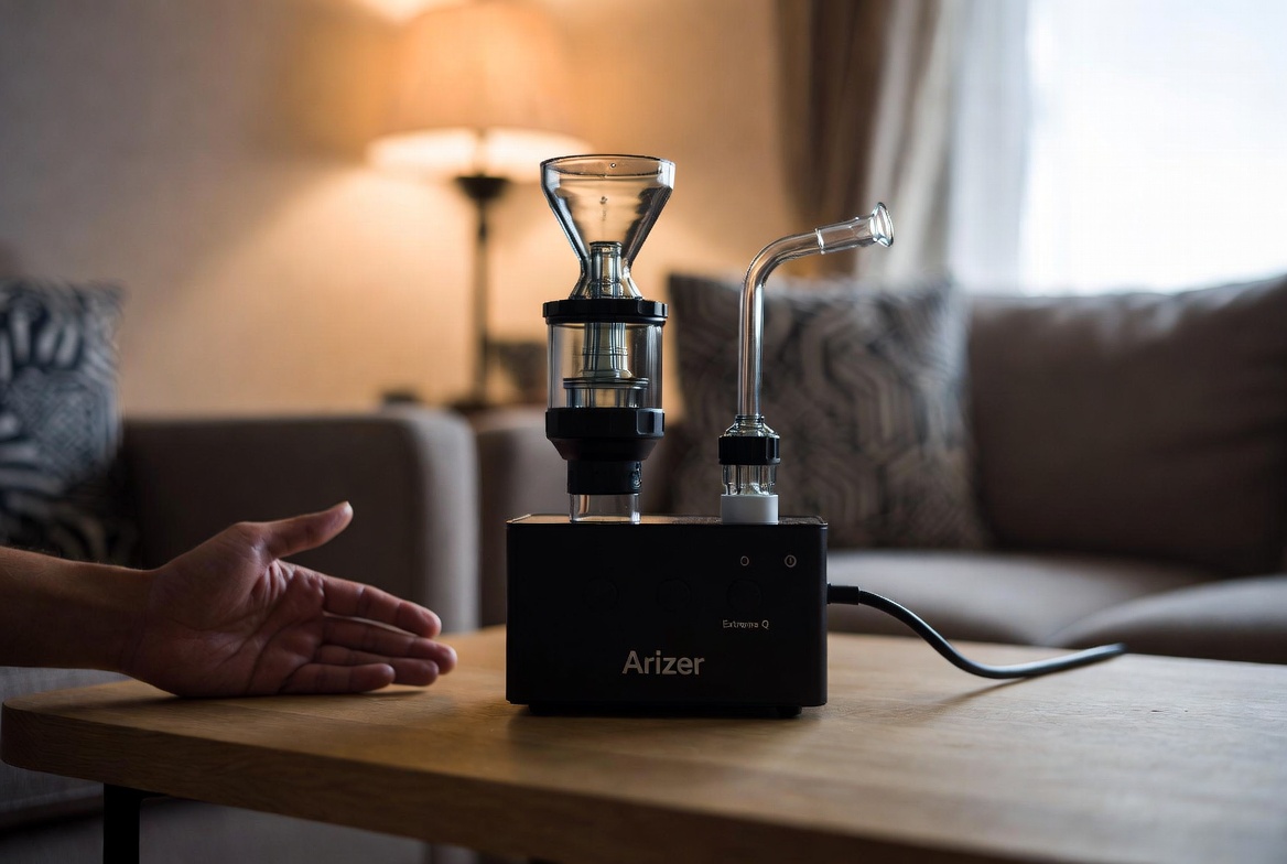Arizer Extreme Q Home Setup Arizer Extreme Q Home Setup
