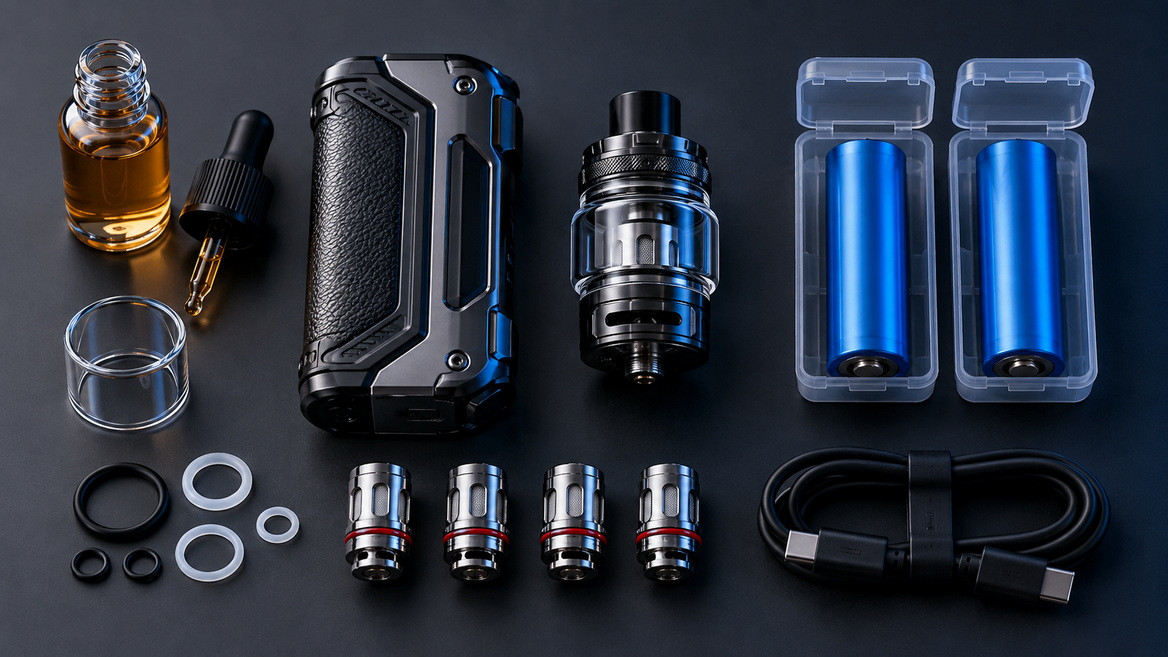 Aegis Legend 5 Vape Kit Components Aegis Legend 5 Vape Kit Components