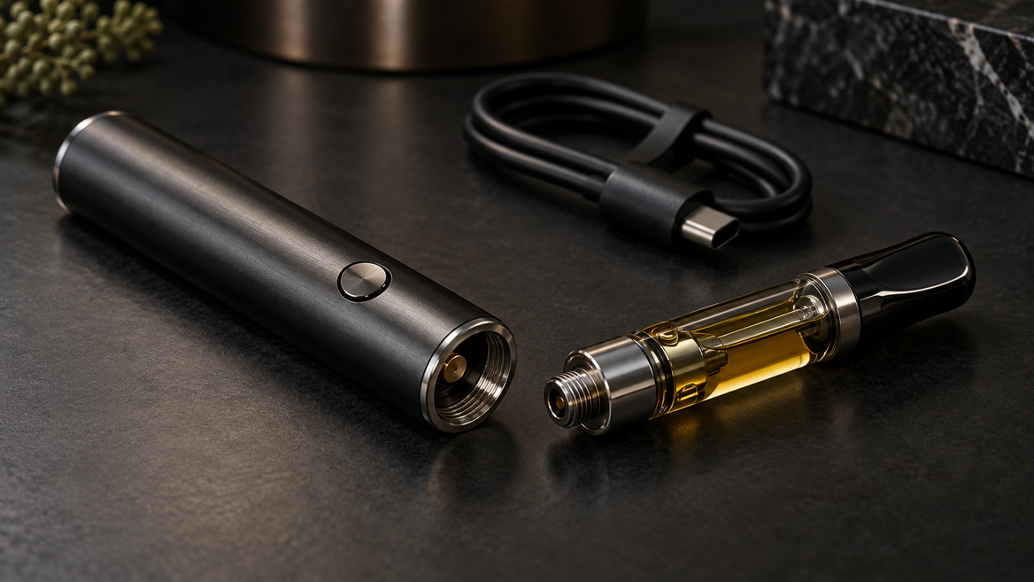 510 Thread Vape Battery And Cartridge Setup 510 Thread Vape Battery And Cartridge Setup