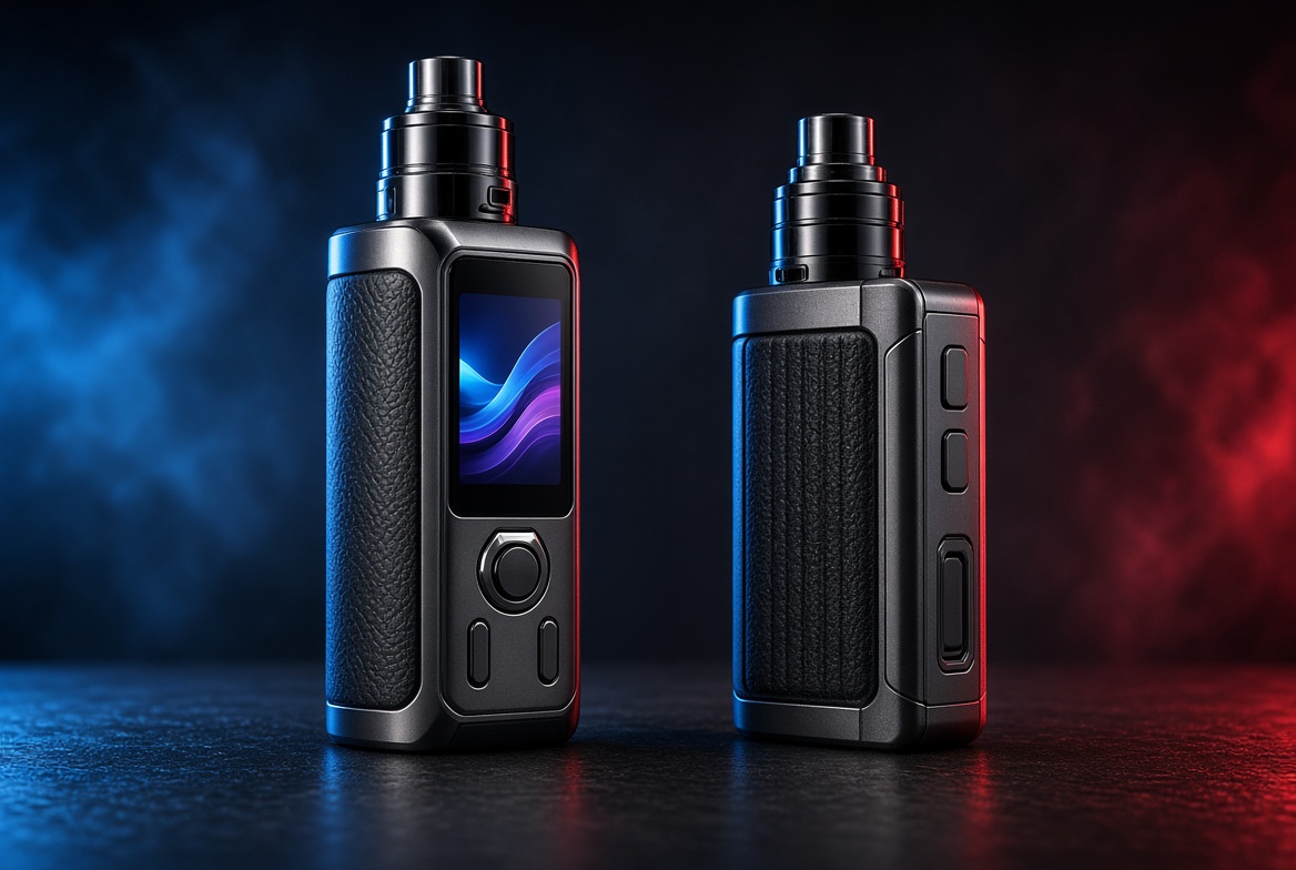 VOOPOO Drag 6 And Drag 5 Side By Side VOOPOO Drag 6 And Drag 5 Side By Side
