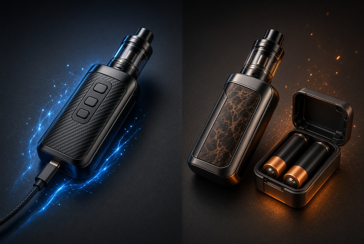 Built In Battery Versus Dual 18650 Batteries Built In Battery Versus Dual 18650 Batteries