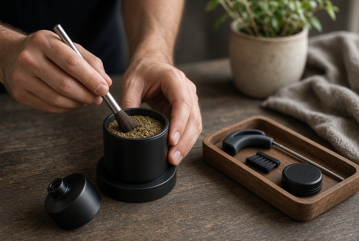 Dry Herb Vaporizer Preparation