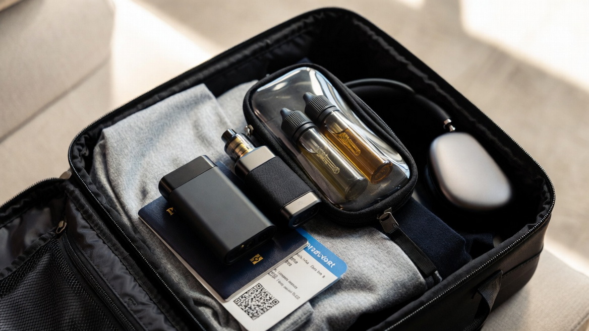 Responsible Vape Travel Packing