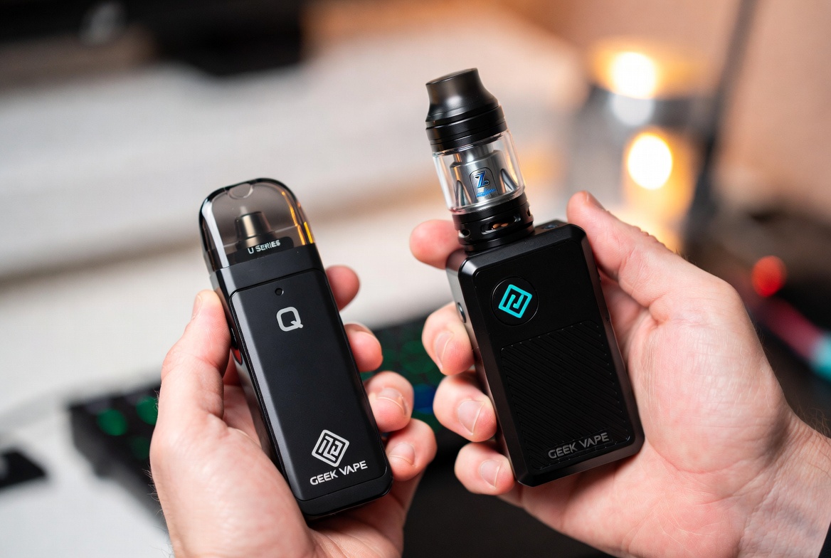 Dual Geek Vape Device Routine