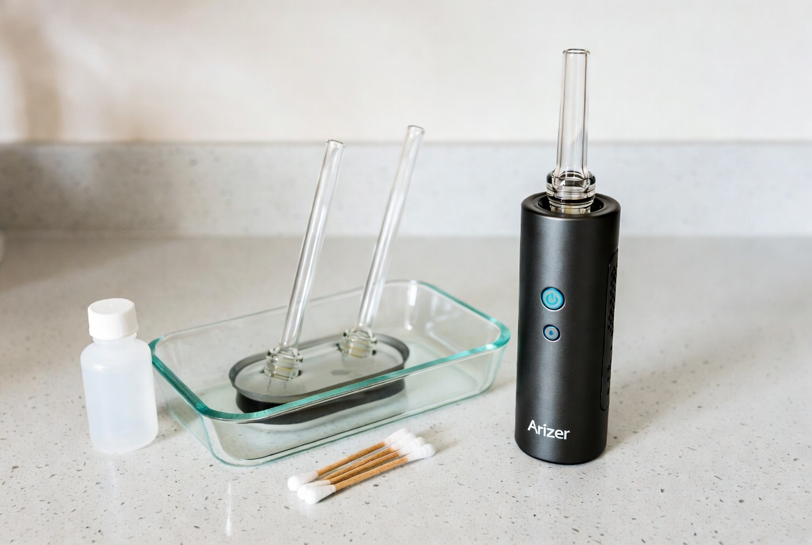 Arizer Solo 2 Cleaning Setup
