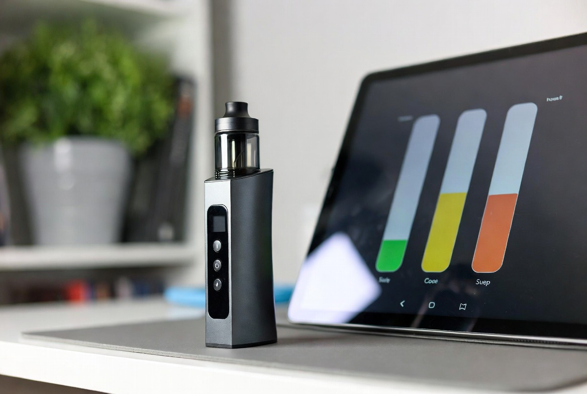 Temperature Control Dry Herb Vape Illustration