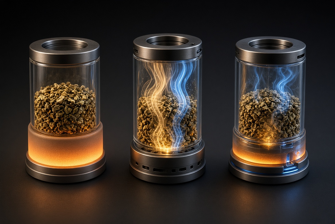 Vaporizer Heating Method Comparison