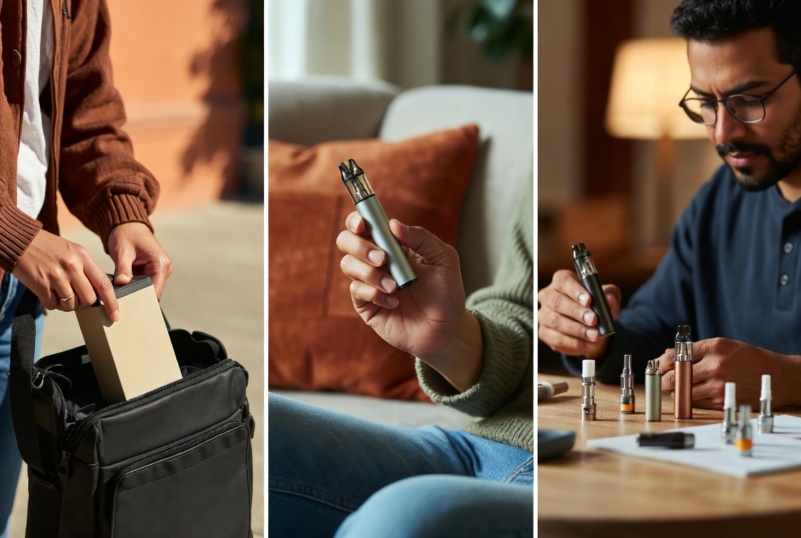 User Lifestyle Vaping Scenarios