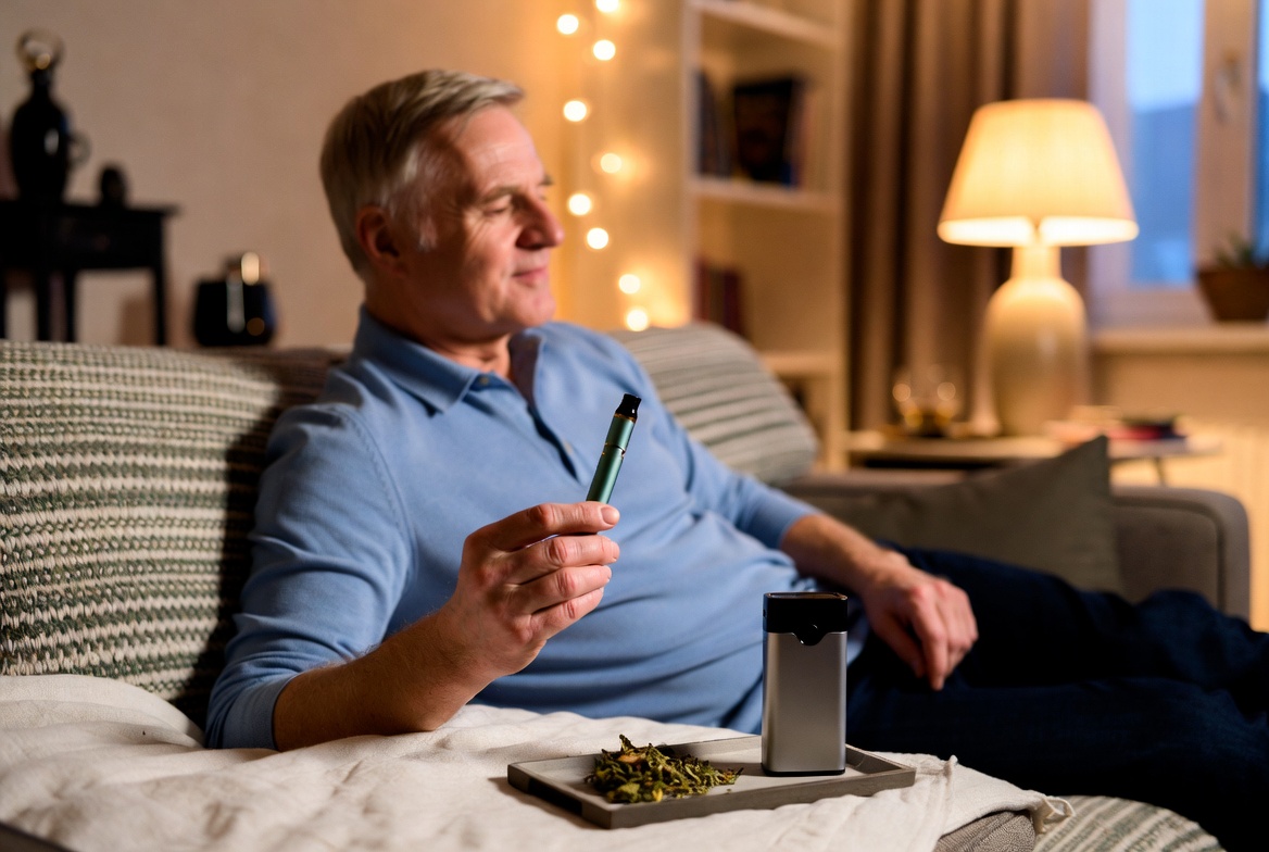 Relaxing Evening Aromatic Vape Session