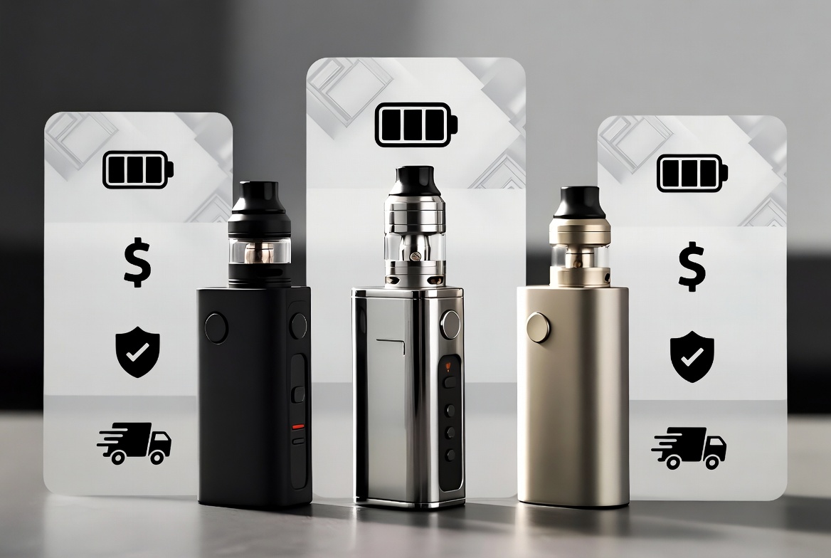 Vaping Device Comparison Dashboard