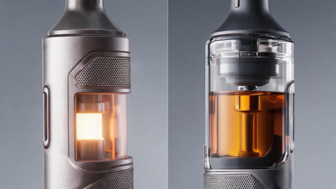High Capacity Vape Battery And Tank Detail High Capacity Vape Battery And Tank Detail