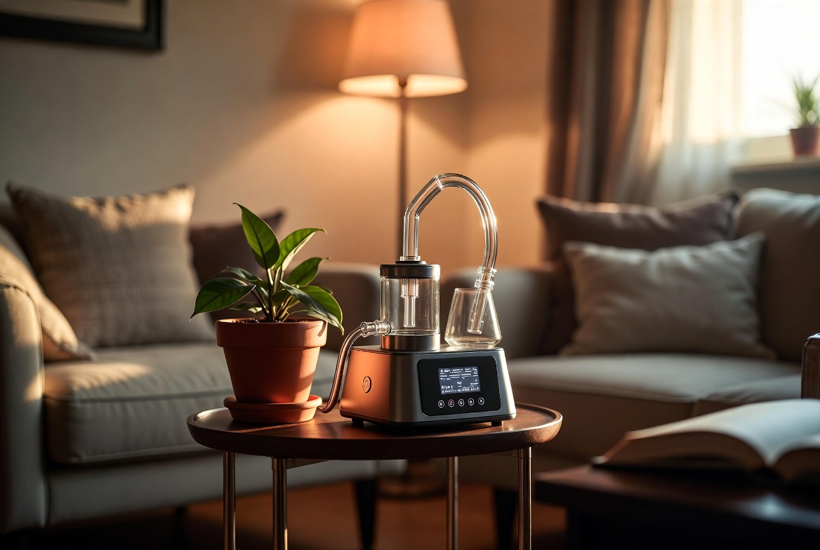 Home Desktop Vaporizer Setup