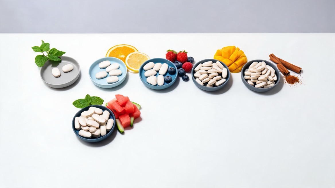 Nicotine Gum Strength And Flavor Selection