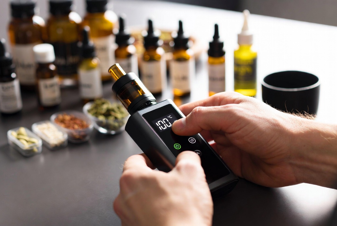 Temperature Controlled Herbal Vaping