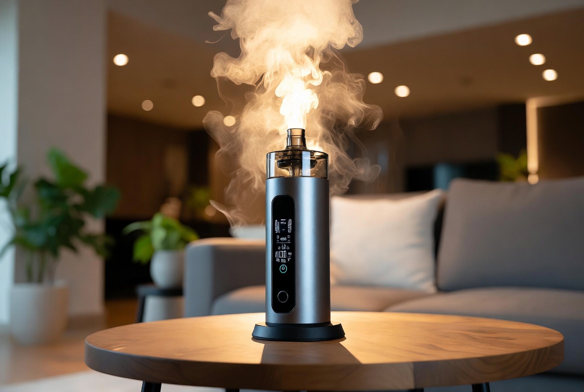 Desktop Vaporizer Home Setup