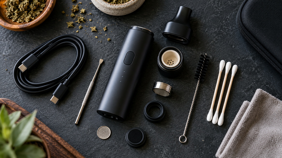 Dry Herb Vaporizer Cleaning Routine